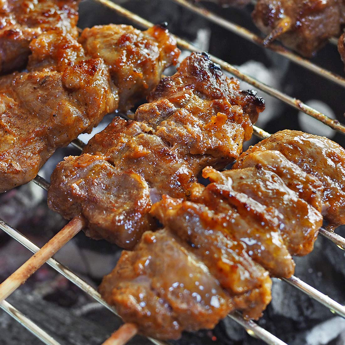 Amazon.co.jp: 焼きとん 豚カシラ串 レッドケバブ 5本 トルコケバブ